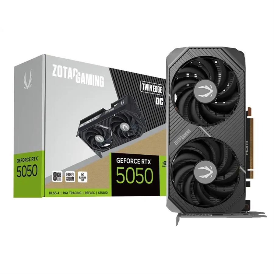 PLACA DE VIDEO ZOTAC RTX 5050 TWIN EDGE OC 8GB