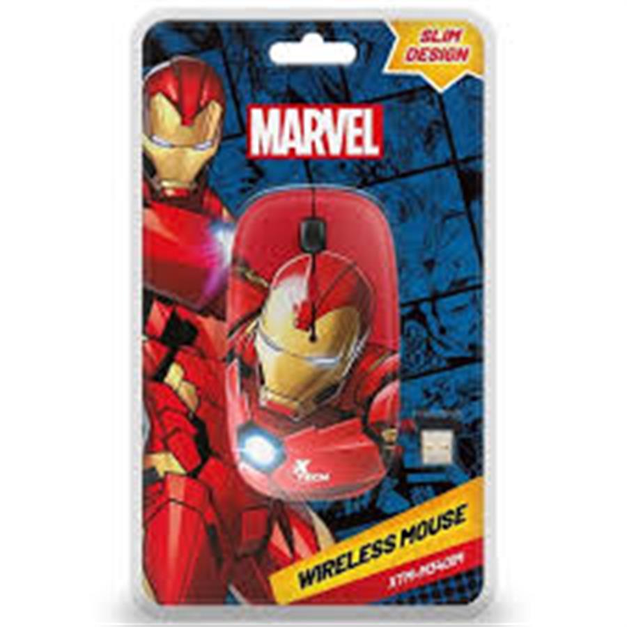 Mouse Xtech Marvel Iron Man inalambrico