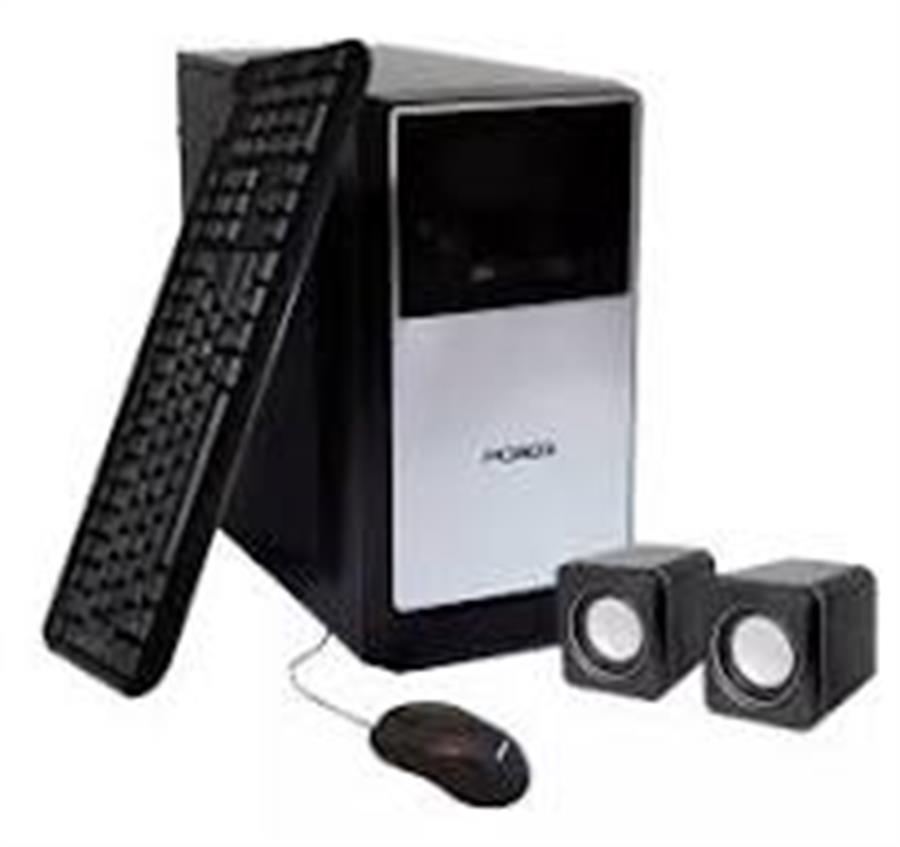 Computadora Gamer Inicial / PC GAMER / AMD Athlon 3000G Mother A520 ASUS Tarjeta Gráfica integrada Vega 3 8GB RAM DDR4 -SSD 240GB - Gabinete PCBOX - Fuente 500w + Kit de teclado +  mouse + parlantes