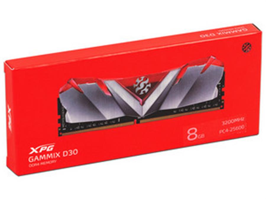 Memoria ADATA XPG Gammix 8GB D30 DDR4 3200MHZ