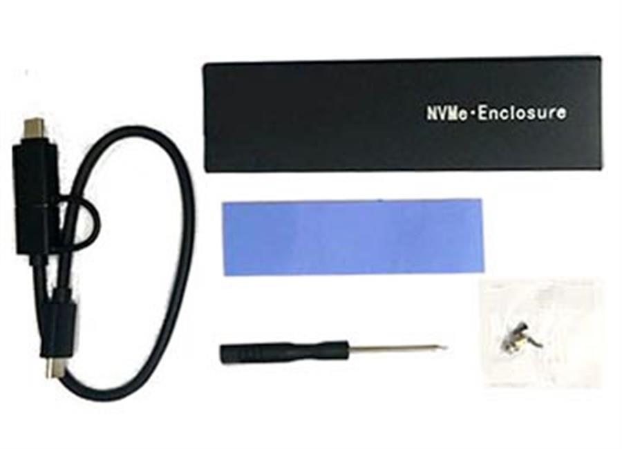 Carry disk M2 SATA NVME Dual a USB 3.0