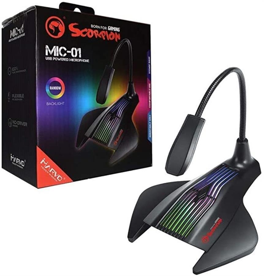 Microfono Marvo Scorpion MIC-01 RGB
