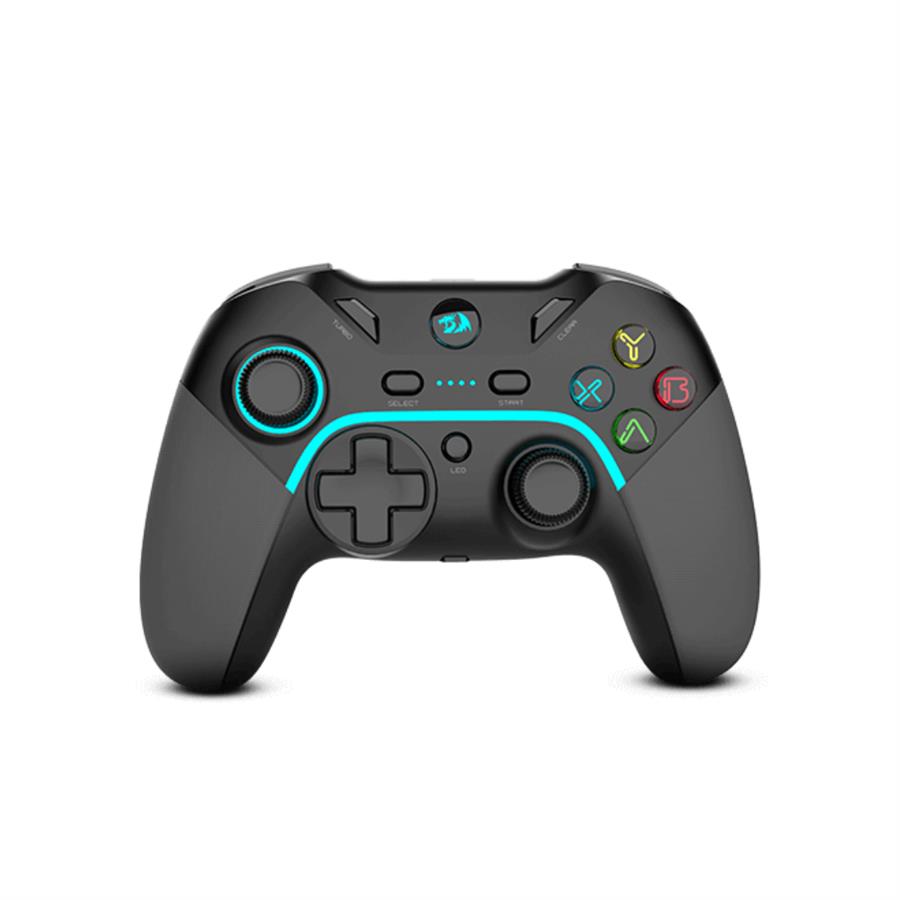 Joystick Inalámbrico Redrago Harrow Pro G808 PC PS3 Negro