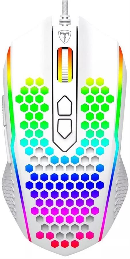 Mouse gamer T-Dagger Imperial T-TGM310 Blanco