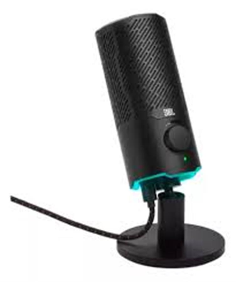 MICROFONO JBL QUANTUM DOBLE CONDENSADOR NEGRO
