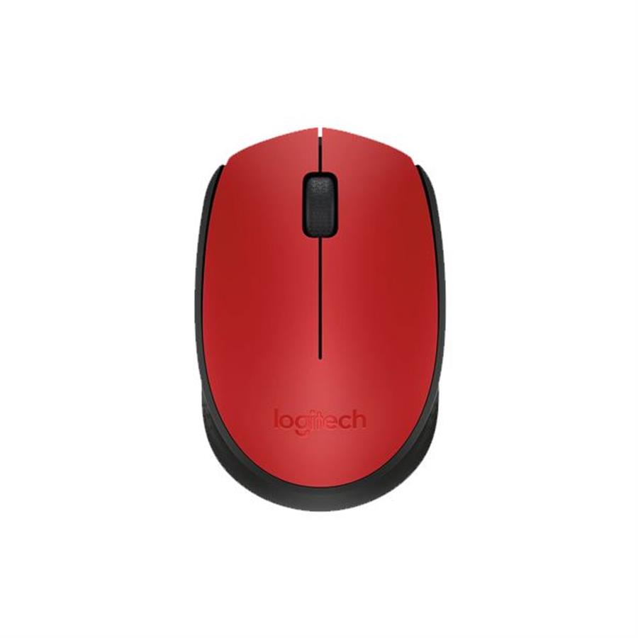 Mouse inalambrico Logitech M170 ROJO