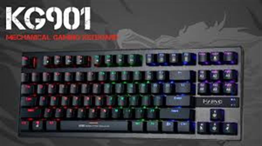 Teclado mecánico 80% Marvo KG901 NEGRO
