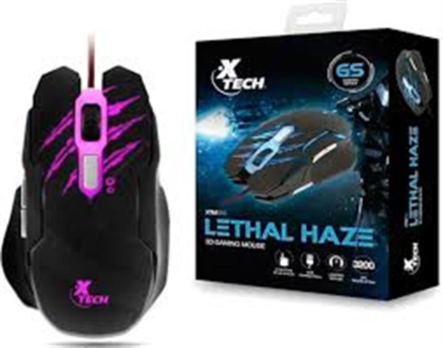Mouse gamer XTech Lethal Haze XTM 610